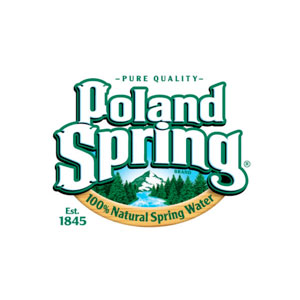 Poland Spring Water Sponsor Logo